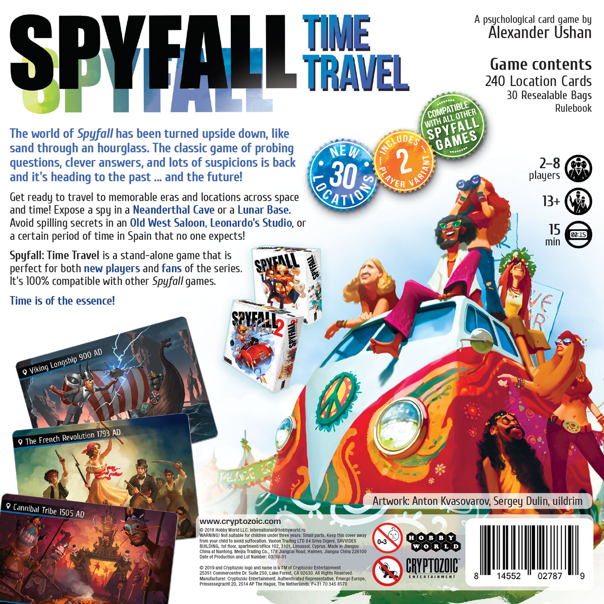 Spyfall : Time Travel